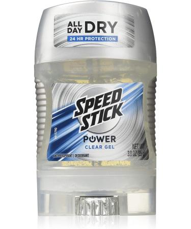 Speed Stick Power Clear Gel Anti-Perspirant Deodorant 3oz (Pack of 8) - Buy Online on SooperMarket.com