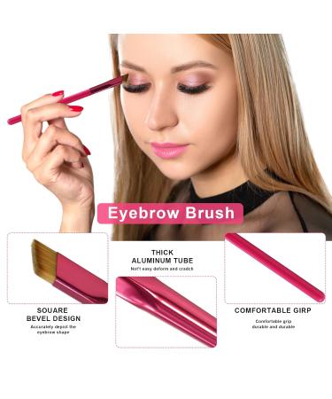 Multi Function Eyebrow Brush | Professional Square Angled & Ultra Thin Eyeliner Makeup Brush for Precision Application - Buy Online on SooperMarket.com