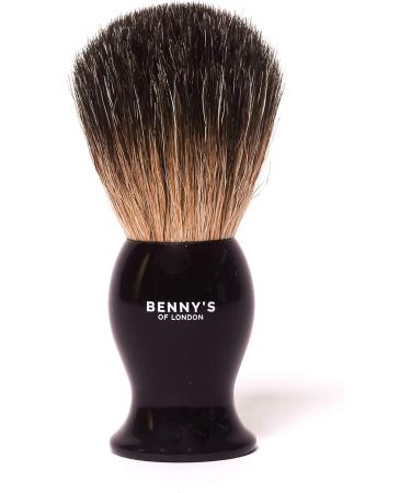 Premium 100% Badger Shaving Brush with Travel Case | Benny's of London - Ideal for International Shipping - Buy Online on SooperMarket.com