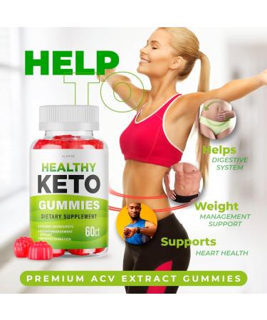Alapor Healthy Keto Gummies - ACV Keto Gummy Bears Dietary Supplement 30 Days Supply - Buy Online on SooperMarket.com
