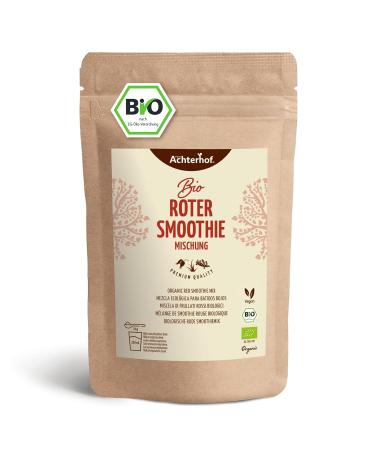 Organic Red Smoothie Mixture 250g - Rosehip Barley Grass Grape Seed Turmeric Baobab & Camu Camu Powder - Roter Hof - Buy Online on SooperMarket.com