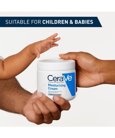 CeraVe Moisturising Cream 562ml for Dry to Very Dry Skin with Hyaluronic Acid and Ceramides - Buy Online on SooperMarket.com