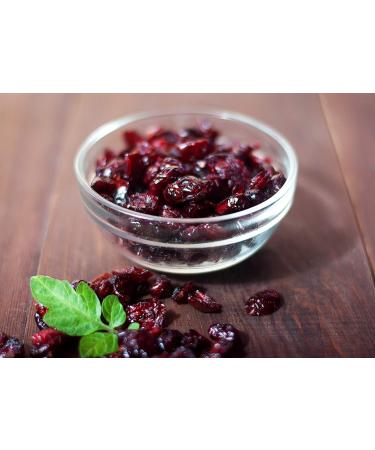 Organic Dried Cranberries 2 Pounds | Non-GMO & Kosher | Unsulfured | Bulk Pack of 1 - Buy Online on SooperMarket.com