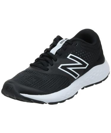 New Balance Women's 520 V7 Running Shoe 8 Black/White