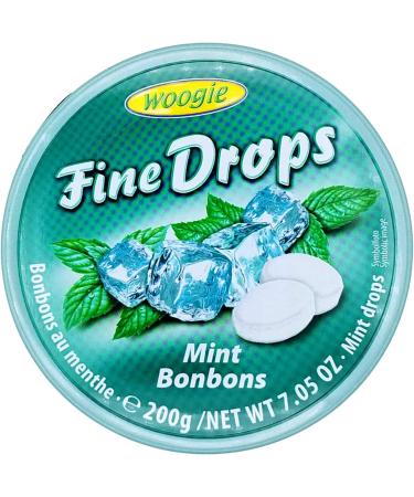 Woogie Fine Drops Hard Candy Tin - Lemon Mint and Wild Berries Flavours 200 g - Pack of 3 Fruit Candy Tin Cans - Buy Online on SooperMarket.com