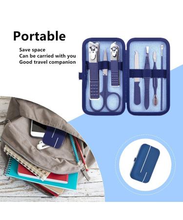Premium Manicure Set for Men & Women | Portable Nail Clippers & Pedicure Tools | Grooming Kit | Perfect Gift for Husband & Friends - Buy Online on SooperMarket.com