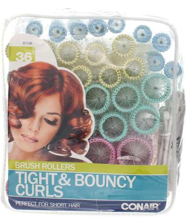 Conair Brush Rollers 36-Piece Set for Effortless Curls & Body - Buy Online on SooperMarket.com