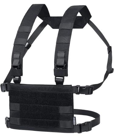 OneTigris ROC Chest Rig Tactical Modular Panel with Removable Shoulder Strap and Waist Strap Black  Version 2.0 - Buy Online on SooperMarket.com