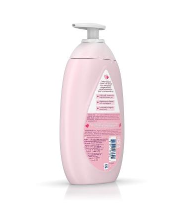 Johnson's Pink Baby Lotion with Coconut Oil 16.9 fl. oz - Hypoallergenic Moisturizing Formula - Buy Online on SooperMarket.com