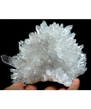 716g White Chrysanthemum-Like Quartz Specimen Full of Texture - Buy Online on SooperMarket.com