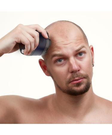 Hatteker Blad Head Shavers for Men Magnetic Electric Razor for Bald Men IPX6 Waterproof Wet Dry Mens Trimmer Cordless Rotary Shaver Razor Kit with LED Display(Blue) - Buy Online on SooperMarket.com