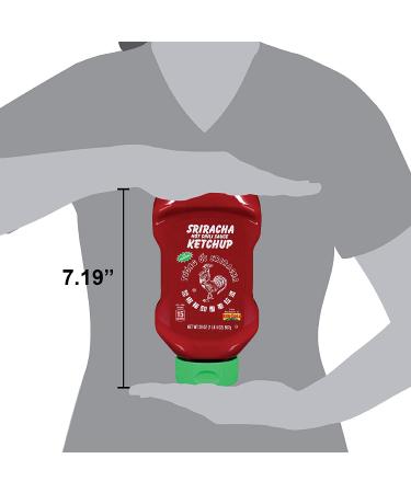 Huy Fong Hot Sriracha Chili Sauce Tomato Ketchup Gluten Free 20oz Squeeze Bottles 3-Pack - Buy Online on SooperMarket.com