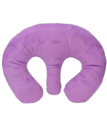 Safe SPA Massage Pillow Salon Care Cushion Soft Breast Support Pillow for Beauty Salon (purple)