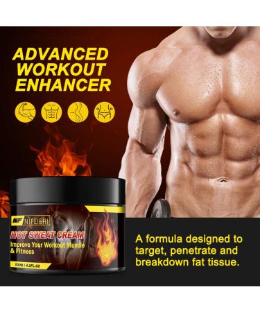 Hot Sweat Cream - Fat Burning Gel for Belly, Tummy Slimming & Cellulite Treatment - 4.2 Fl Oz - Buy Online on SooperMarket.com