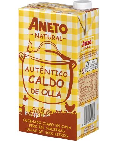 ANETO Chicken Soup 1.5L - Delicious and Nutritious Homemade Style Broth - Buy Online on SooperMarket.com