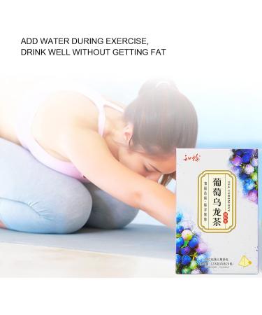 Socobeta Grape Oolong Tea 24pcs Cold Brew Fruit Tea Bags for Casual Drinks in The Morning and Afternoon Free Time kitchen Home Appliances - Buy Online on SooperMarket.com