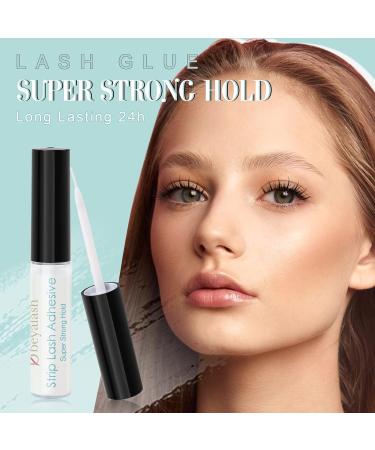 Obeyalash Clear Eyelash Glue 5ml - Strong False Lash Adhesive - Buy Online on SooperMarket.com