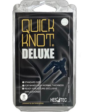 Quick Knot Deluxe Mane Clip for Horses & Ponies | Reusable Standard White | International Shipping - Buy Online on SooperMarket.com