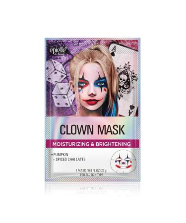 Epielle Halloween Character Sheet Masks - Clown & Skull Masks | Purifying Korean Beauty Facial Masks for All Skin Types (4-Pack - Buy Online on SooperMarket.com