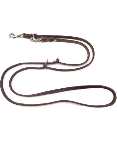 Buy Adjustable Dog Liner for Small & Large Dogs - 2m Double Linen - Dark Brown - Buy Online on SooperMarket.com