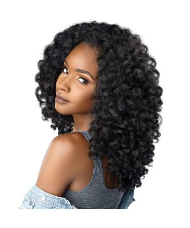 Sensationnel CKCo HalfWig - Synthetic Instant weave full wig style CURLS KINKS AND CO Half wig - MONEY MAKER (F1B/30)