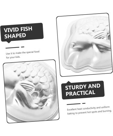 Zerodeko Tart Pans 2 pcs Cold - Fish Rice Mould Baking Aluminium Shape Cake Household Jelly Mousse Pudding Cups - Buy Online on SooperMarket.com