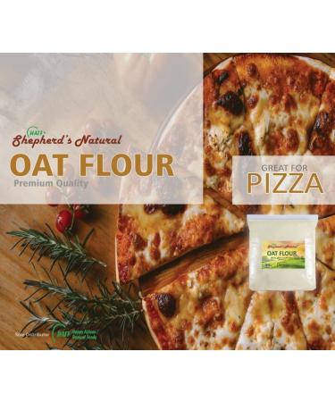 HATF's Shepherd's Natural Oat Flour - 100% All Natural - 5 lb. / 80 oz. Bag - Buy Online on SooperMarket.com