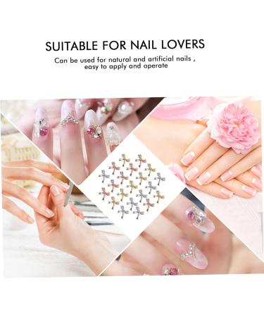 1 Nail Decoration Nail Art Sticker Nail Jewels Nail Stickers for Nail Art Gemstone Rings Nail Jewelry Nail Charms Manicure Decor Nail Decals Nail Art Studs Bowknot Nail Studs Alloy HAPINARY 12.4X7.2X0.2cm Assorted Color - Buy Online on SooperMarket.com