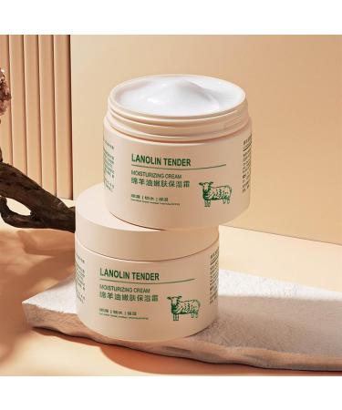 Lanolin Moisturising Cream Lanolin Face Cream Lanolin Cream Nourishing Moisturising Hydrating Moisturiser Improves Dryness Firming Skin Gentle Skin Care Cream 140g - Buy Online on SooperMarket.com