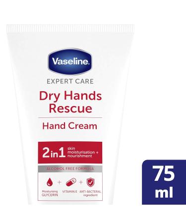 Buy Vaseline Hand Cream 2 in 1 - Antibacterial 75ml | Shop Internationally - Fast Shipping - Buy Online on SooperMarket.com