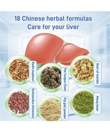 Daily Liver Nourishing Tea 18-Flavor Herbal Chrysanthemun Cassia Seeds Liver Soothing Tea Everyday Nourishing Liver Tea (1 Box) - Buy Online on SooperMarket.com