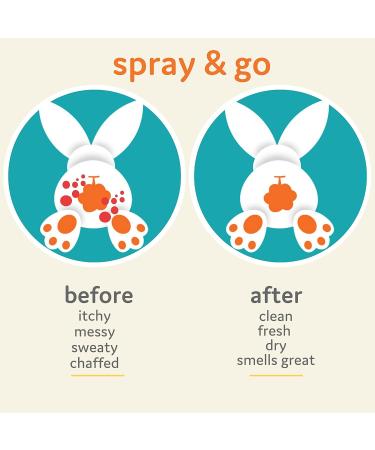 T is for Tame Baby Powder Mist - Talc-Free Natural Spray Vegan & Cruelty-Free 1 oz Travel Size - Buy Online on SooperMarket.com