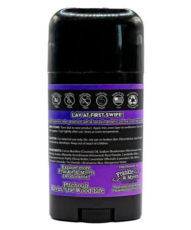Natural Lavender Deodorant | Aluminum-Free Odor Eater with Essential Oils | 2.56 oz Stick | Paraben and Phthalate Free - Buy Online on SooperMarket.com