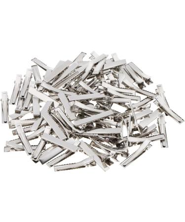 Fityle 50 Silver Crocodile Alligator Bow Blank Metal Hair Clip Teeth Prong Pinch Small Medium Lot Silver Crocodile Alligator Bow Blank Hair Clips Pins - Silver 6x45mm - Buy Online on SooperMarket.com