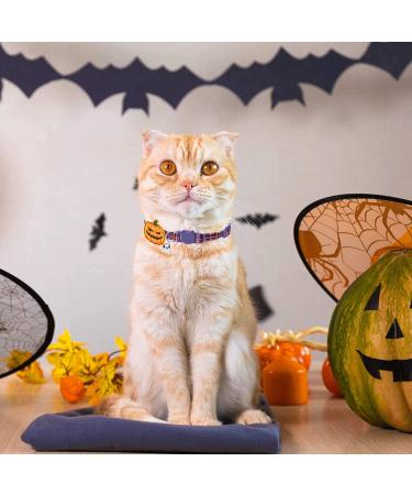 TAILGOO Breakaway Cat Collars with Bell - 3 Pack for Kittens, Puppies, and Tiny Pets - Thanksgiving, Christmas, Pumpkin Design - Buy Online on SooperMarket.com