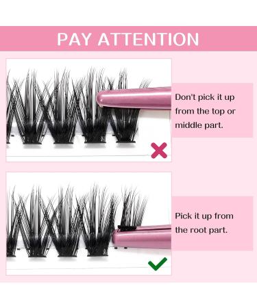280 Pcs Individual Lashes Cluster Lashes 30D+40D C Curl 9-15Mix Lash Clusters DIY Lash Extension At Home Lashes That Look Like Eyelash Extensions (30D+40D-C 9-15mix) 9-15 mix 30+40-C-Large - Buy Online on SooperMarket.com