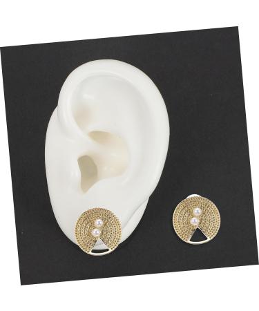Pair of Human Ear Model Silicone Mold for Jewelry and Body Stencils - White Medium - Buy Online on SooperMarket.com
