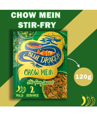 Blue Dragon Sauce Pouch Pick N Mix - Choose From 8+ Flavours | Satay Stir-Fry Oyster & Spring Chow Mein Pad Thai Teriyaki Sweet Chilli Sweet & Sour Black Bean - Pack of 2 X 120 - Buy Online on SooperMarket.com
