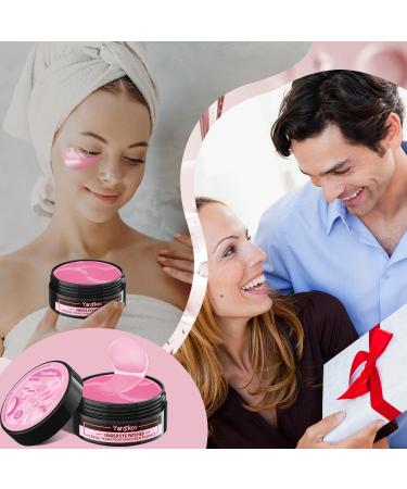 60 Pcs Pink Under Eye Patches 30 Pairs Women Undereye Mask for Puffy Eyes Dark Circles Treatment Beauty Skin Care Products Men Collagen Gel Pads Hydrating for Eye Bags Puffiness Wrinkle 1 count (Pack of 1) - Buy Online on SooperMarket.com
