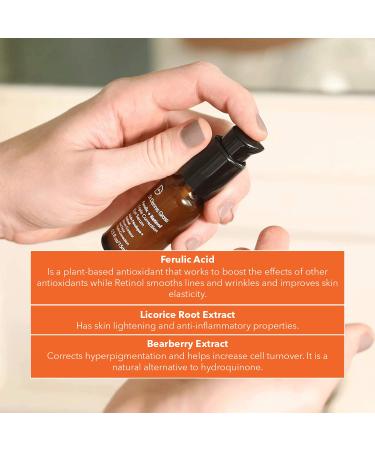 Dr. Dennis Gross Ferulic + Retinol Triple Correction Eye Serum 0.5 fl oz - Targets Wrinkles, Elasticity Loss, Rough Texture - (Pack of 1) - Buy Online on SooperMarket.com