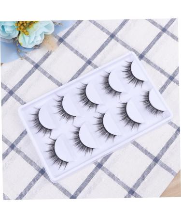 minkissy 80 Pairs Lashes Natural False Lashes Fake Eyelash Dense Eyelash Eyelashes 3d Cross - Buy Online on SooperMarket.com