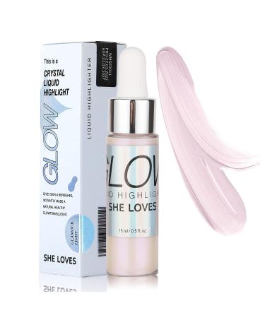 Wiwoseo Sakura Pink Crystal Highlighter - Korean Brightener for Under Eye & Inner Corner - Glossier Inspired Makeup - Buy Online on SooperMarket.com