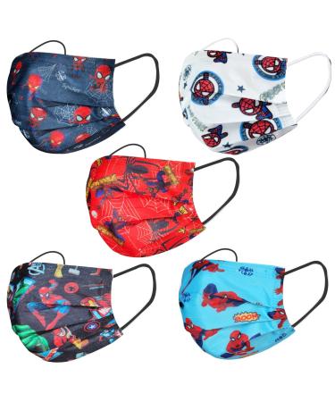 50PCS Kids Face_Mask Children 3Ply Earloop Breathable Kids Face_Mask Outdoor School Supplies Boys Girls