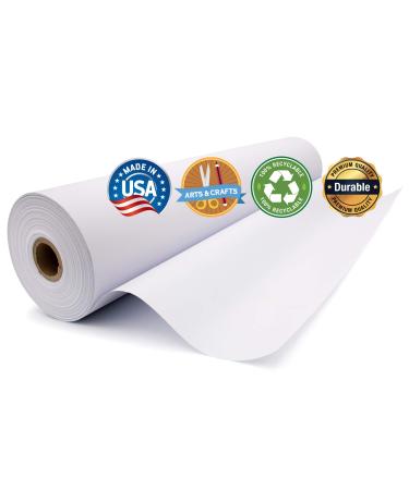 Durable Art Easel Paper Roll for Crafts, Drawing & Painting | Ideal for Kids Projects | 17.75 inches x 100 feet | by Paper Pros