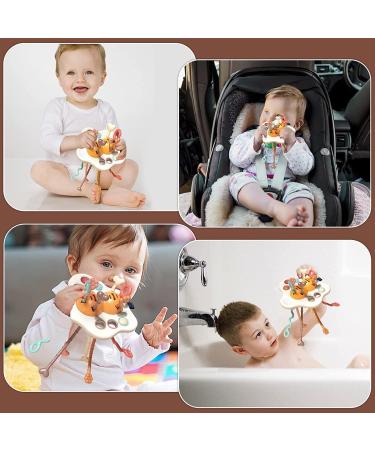 Jiosdo Montessori Toy for Babies 6+ Months Silicone Teething Sensory Egg Set | Motor Skills Development Gift for Infants & Toddlers - Buy Online on SooperMarket.com