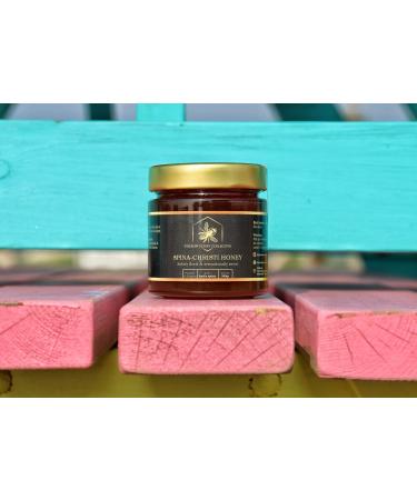 Award Winning Pure Spina Christi Honey (Gold Award at The London Honey Awards 2021). Single Origin Honey from The Raw Honey Collective - 240g
