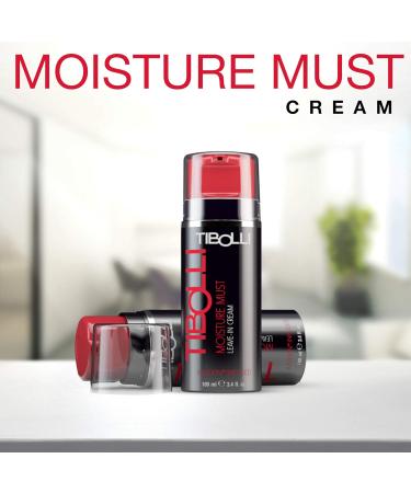 TIBOLLI Moisture Must Leave-In Cream for Extra Dry & Damaged Hair - Intense Hydration & Repair for Coils & Curls (3.4 oz) - Unisex - International Shipping Available - Buy Online on SooperMarket.com