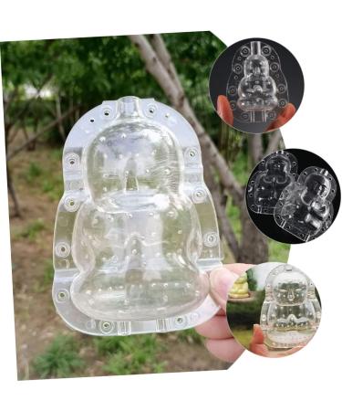 BRIGHTFUFU Plastic Fruit 2pcs Watermelon Tool Duddha Melon Tiny Growth Mold Tools Mould Buddha Adorable Shaping Transparent - Buy Online on SooperMarket.com