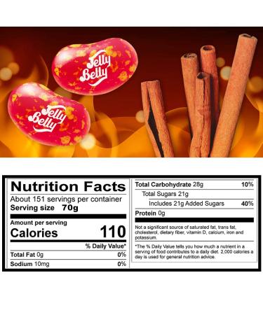 Buy Jelly Belly Hot Cinnamon Candy 70g - Spicy Sweet Treat | International Shipping Available - Buy Online on SooperMarket.com