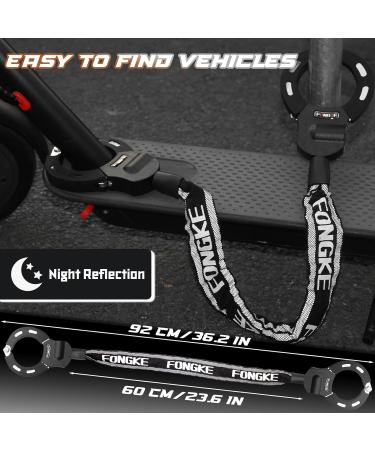 Buy E-Scooter Castle: Waterproof Bag Theft-Proof Bicycle Locks & High-Safety Handcuff Locks for Scooters E-Bikes & Motorcycles - Buy Online on SooperMarket.com